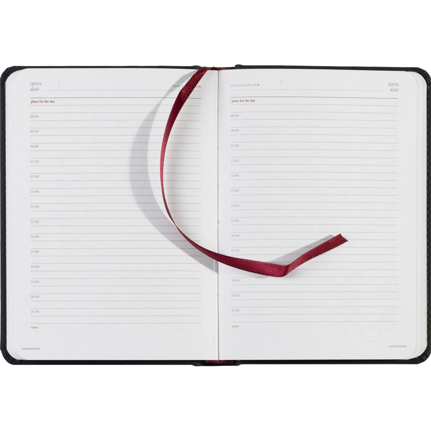 Ежедневник недатированный A6+, 136л, VELVET  темно-синий navy 3-495/16 - фото 12