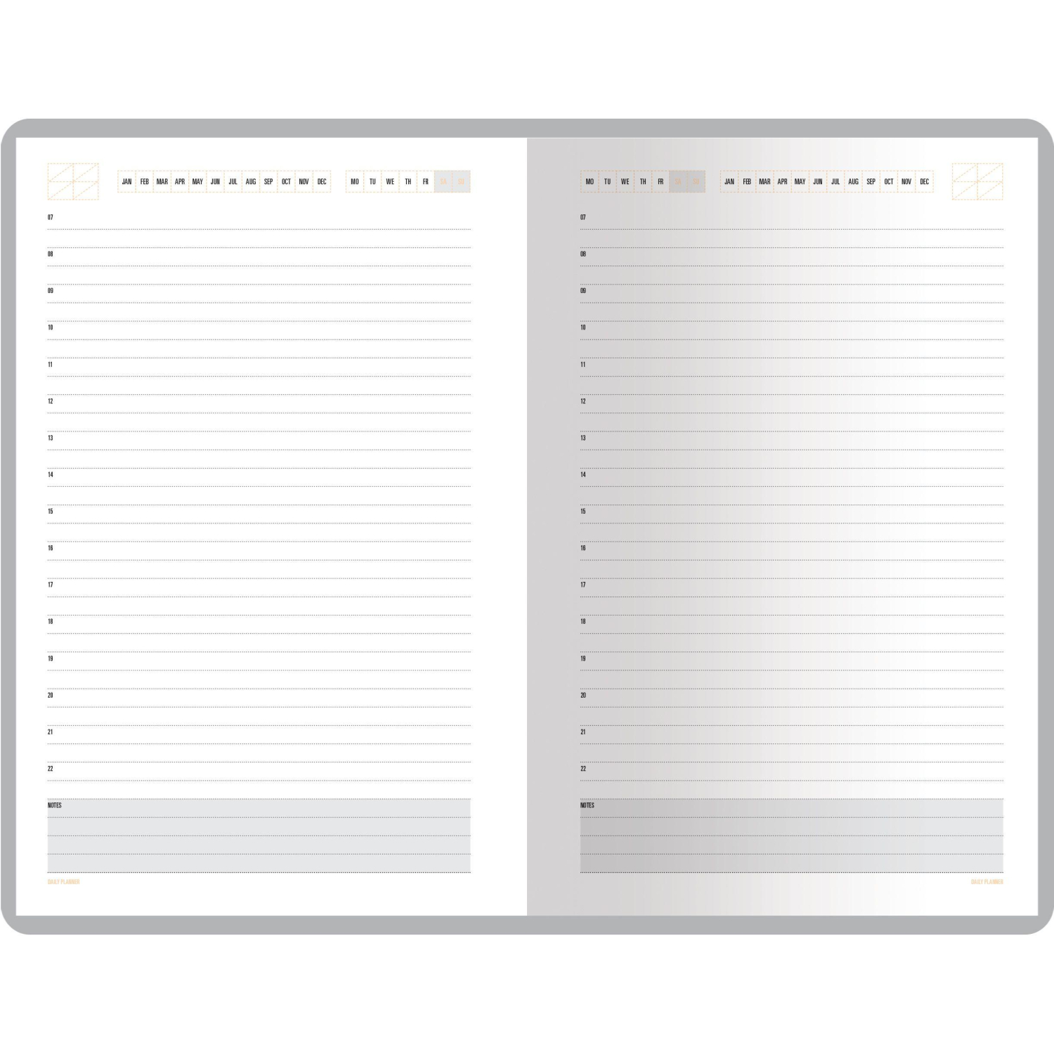 Ежедневник недатированный А5 Mercury темно-синий 272 стр. 3-435/08 - фото 4