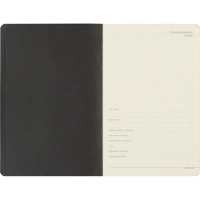 Ежедневник недатированный А5, 136л, MEGAPOLIS FLEX красный 3-531/10 - фото 9