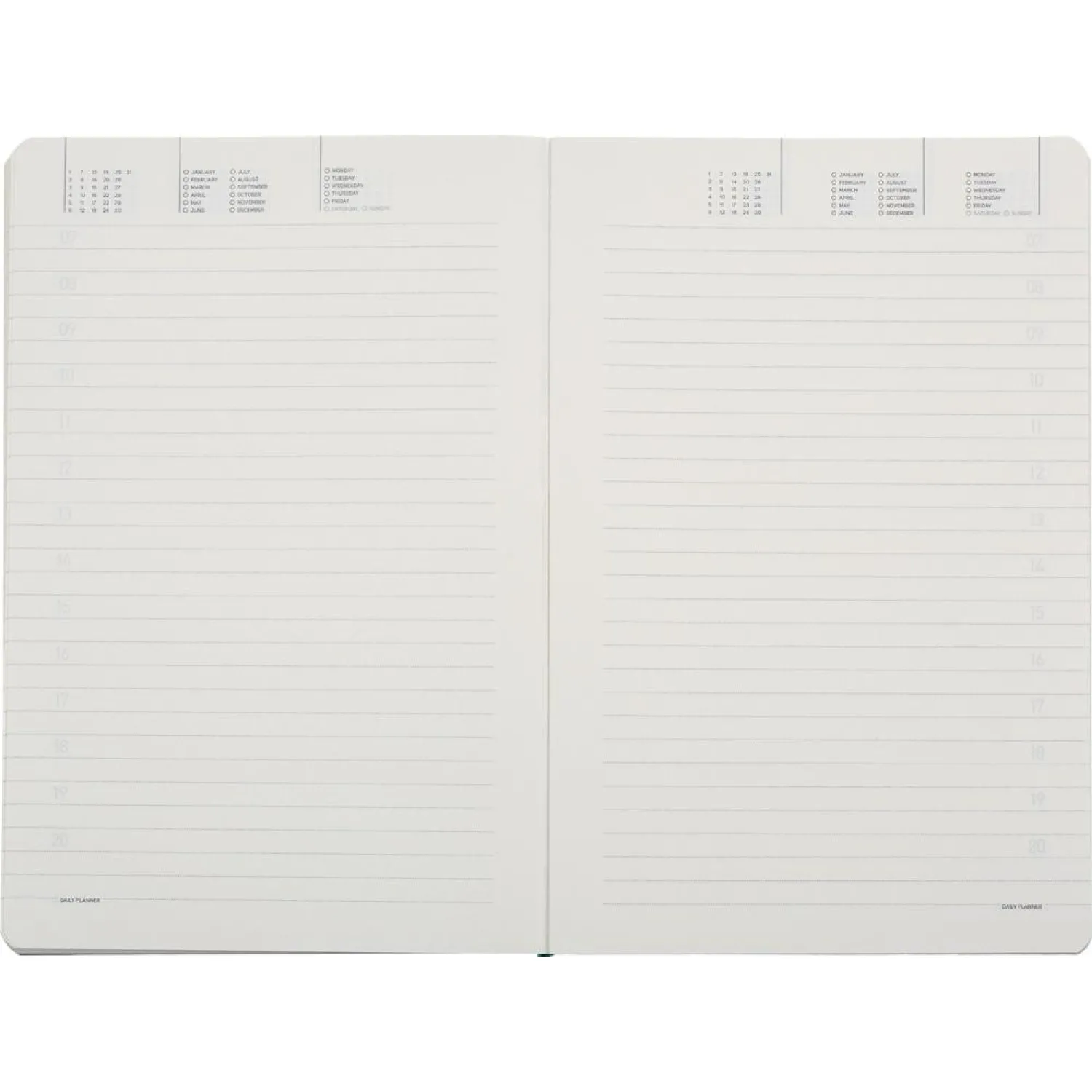 Ежедневник недатированный А5, 136л, MEGAPOLIS FLEX морская волна 3-531/15 - фото 3