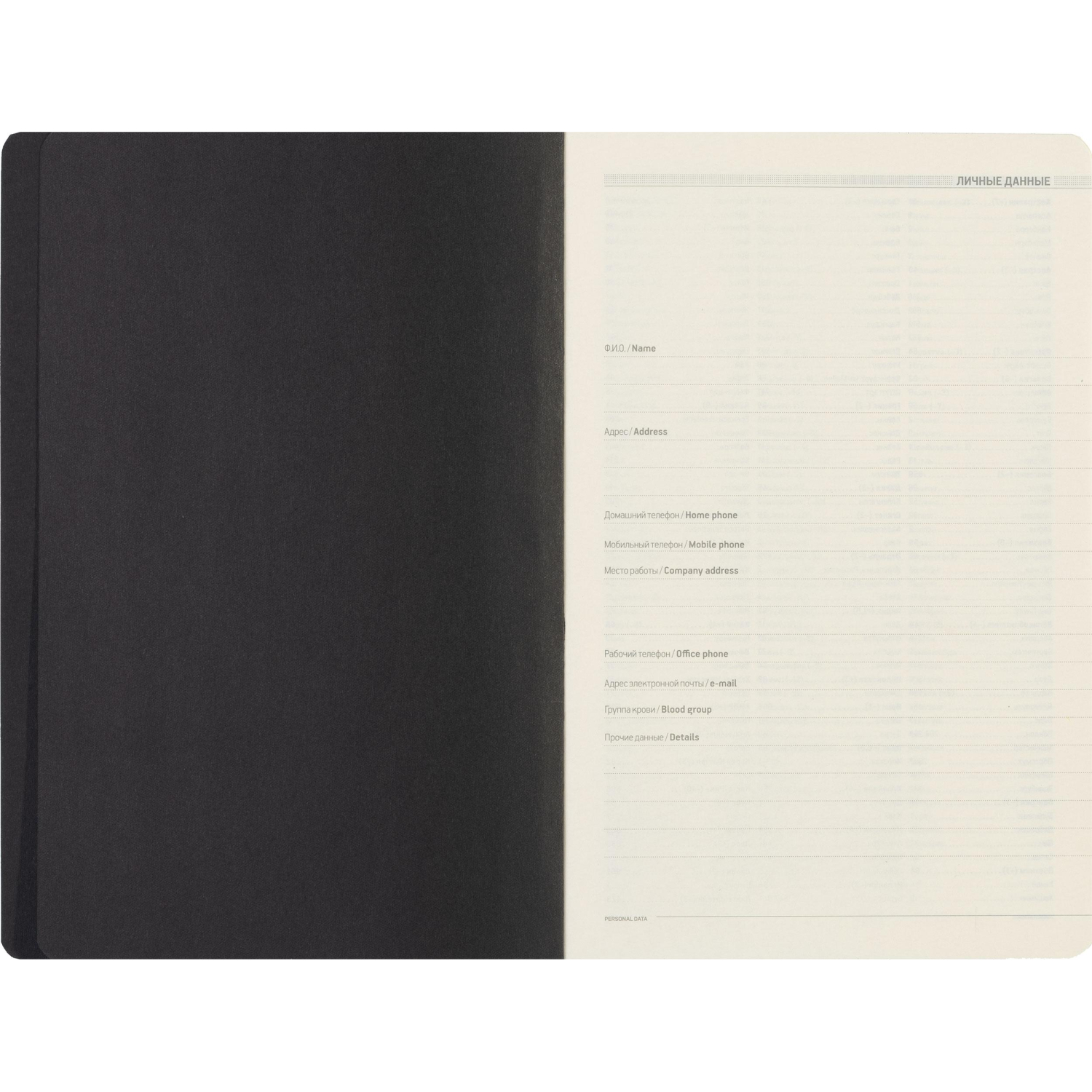 Ежедневник недатированный А5, 136л, MEGAPOLIS FLEX темно-синий 3-531/16 - фото 9