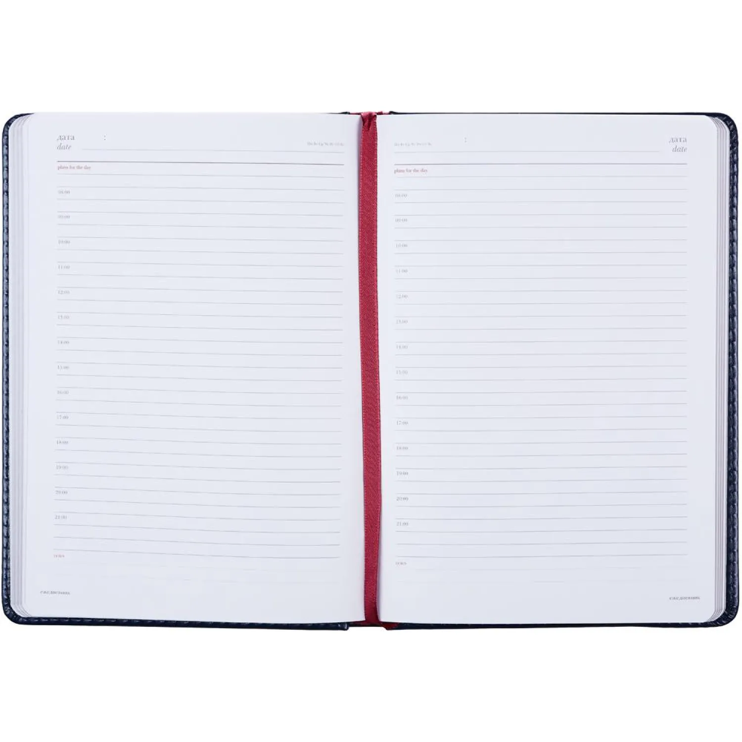 Ежедневник недатированный А5 Sidney Nebraska, син,сер.обрез,272стр 3-128/12 - фото 3