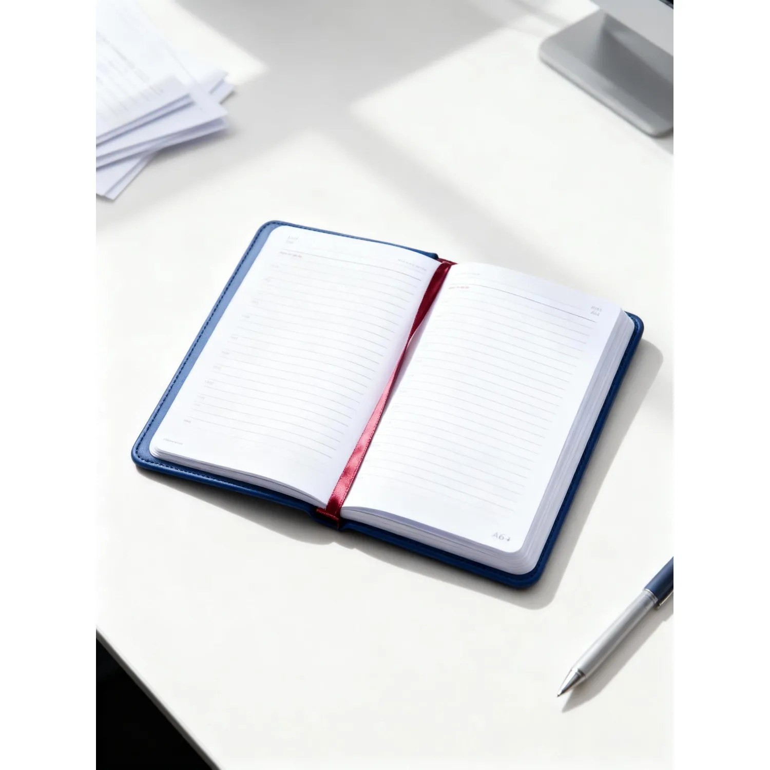 Ежедневник недатированный А5 Sidney Nebraska, син,сер.обрез,272стр 3-128/12 - фото 9