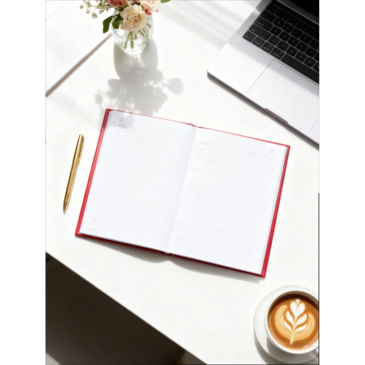 Ежедневник недатированный А5+, 136л,  IDEAL NEW   красный  3-122/06 - фото 21