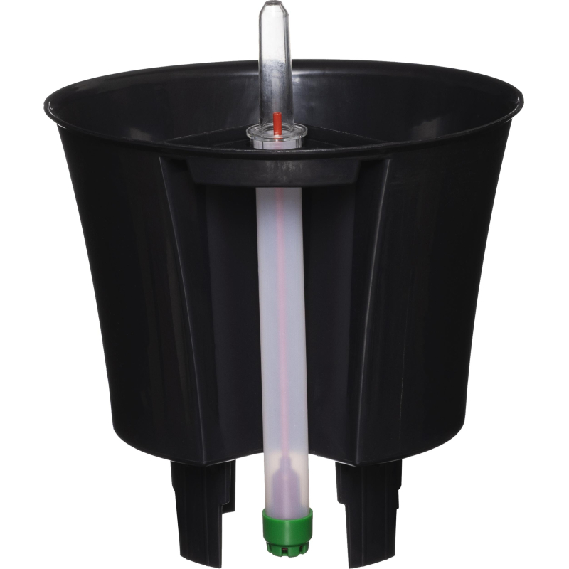 Горшок цветочный с автополивом КОМФОРТ 3,5л оливковый ПИ-25-6ТХ - фото 4