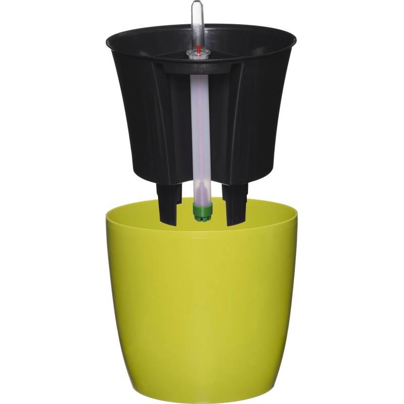 Горшок цветочный с автополивом КОМФОРТ 3,5л оливковый ПИ-25-6ТХ - фото 5