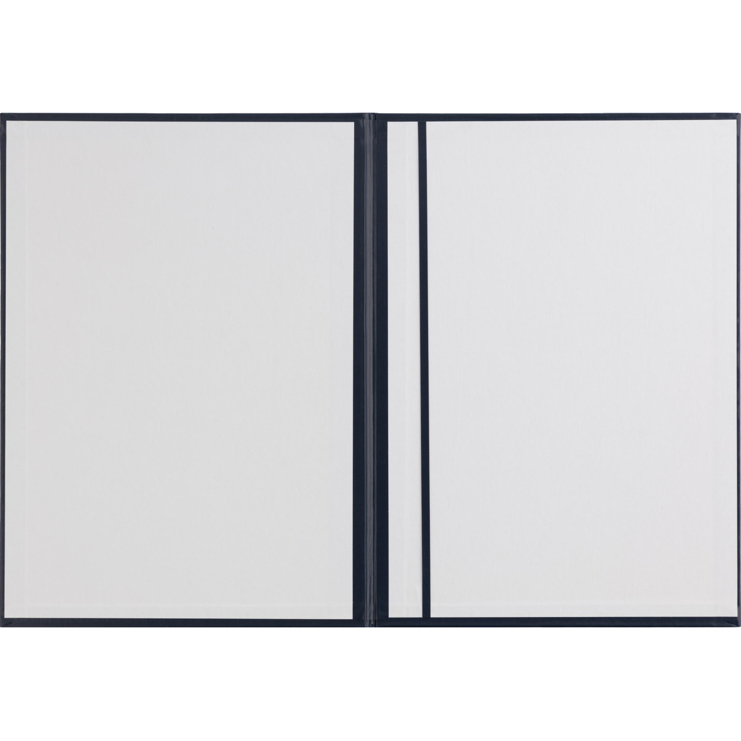 Папка адресная без тиснения бумвинил с поролоном синяя Папка адресная без тиснения бумвинил с поролоном синяя - фото 2