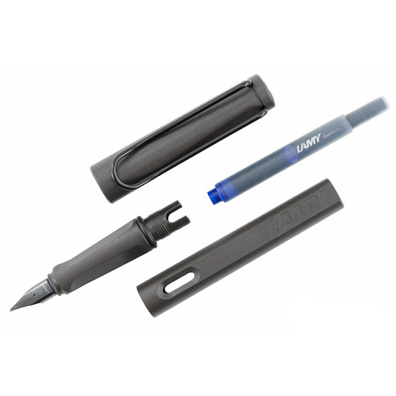 Ручка перьевая Lamy 017 safari, Умбра, EF - фото 3