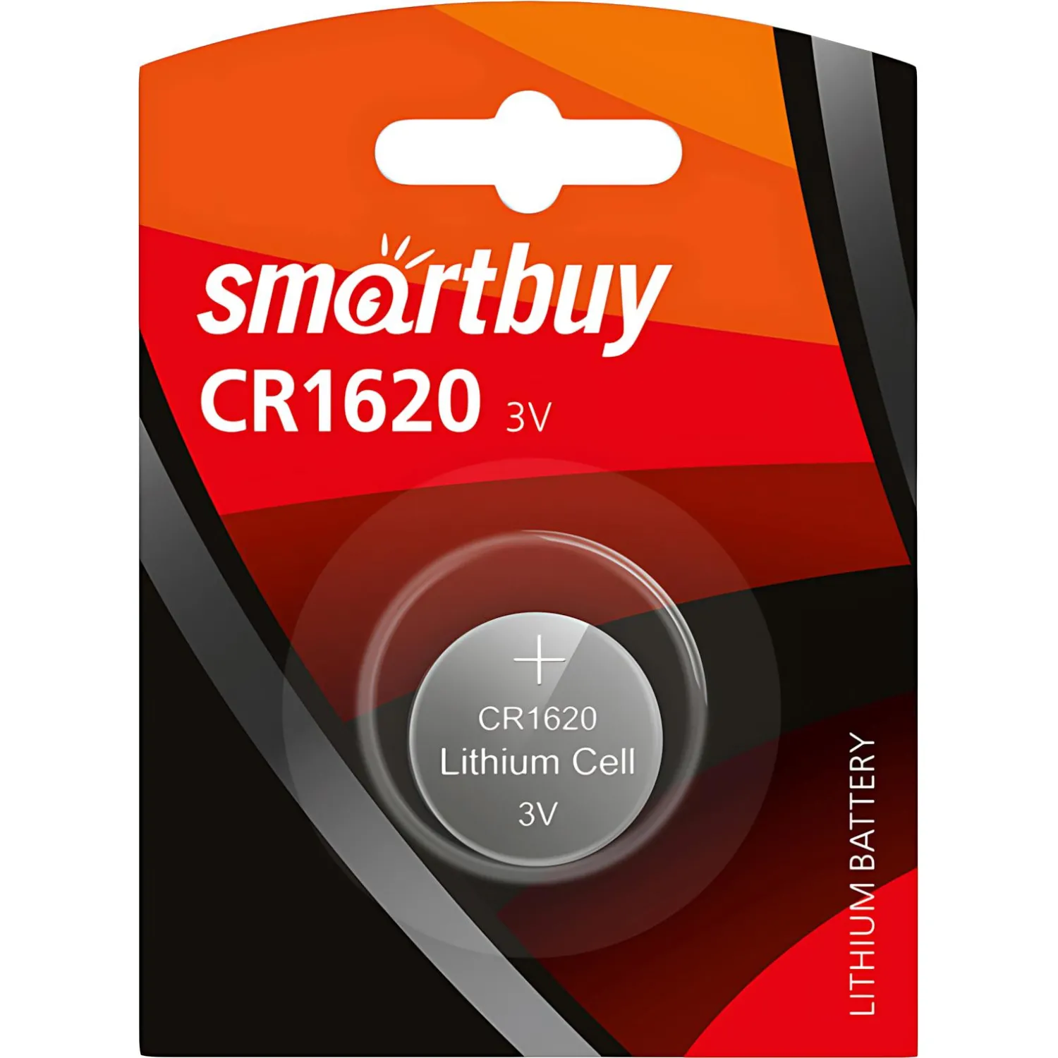Батарейка Smartbuy CR1620 1шт/бл (SBBL-1620-1B) - фото 1