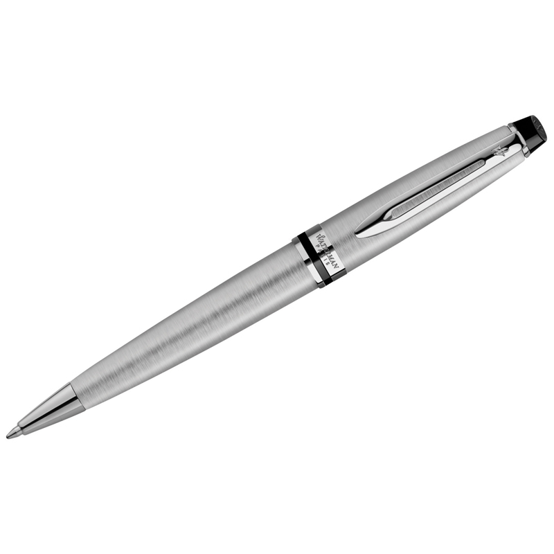 Ручка шариковая Waterman "Expert Stainless Steel СT" синяя, 1,0мм, подарочная упаковка - фото 1