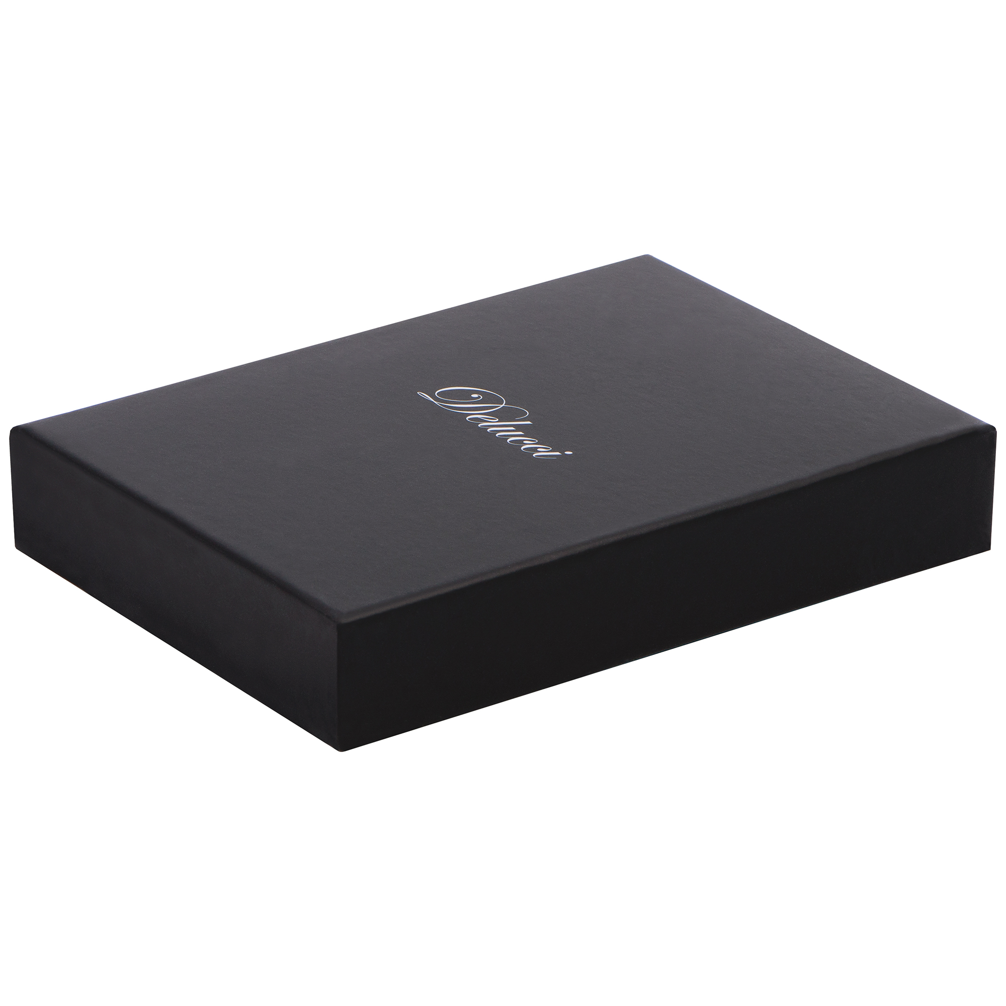 Ежедневник недатированный, А5, 160л., кожа, Delucci, фактурная кожа, золот. срез, черный - фото 10