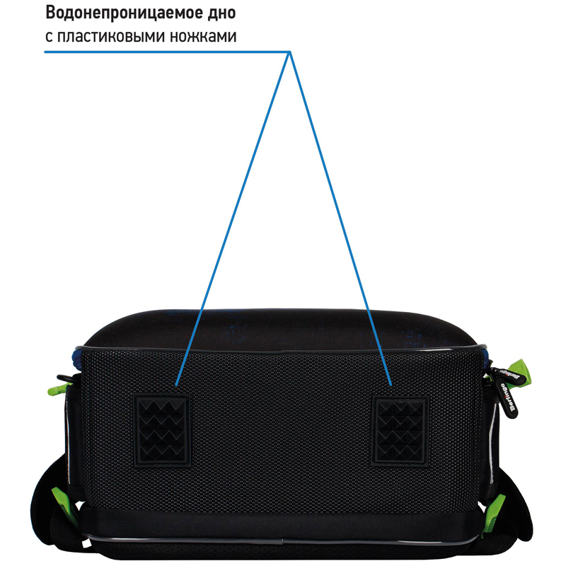Ранец Berlingo Expert Mini "Football" 36*27*14см, 2 отделения, 2 кармана, анатомическая спинка, мешок для обуви - фото 7