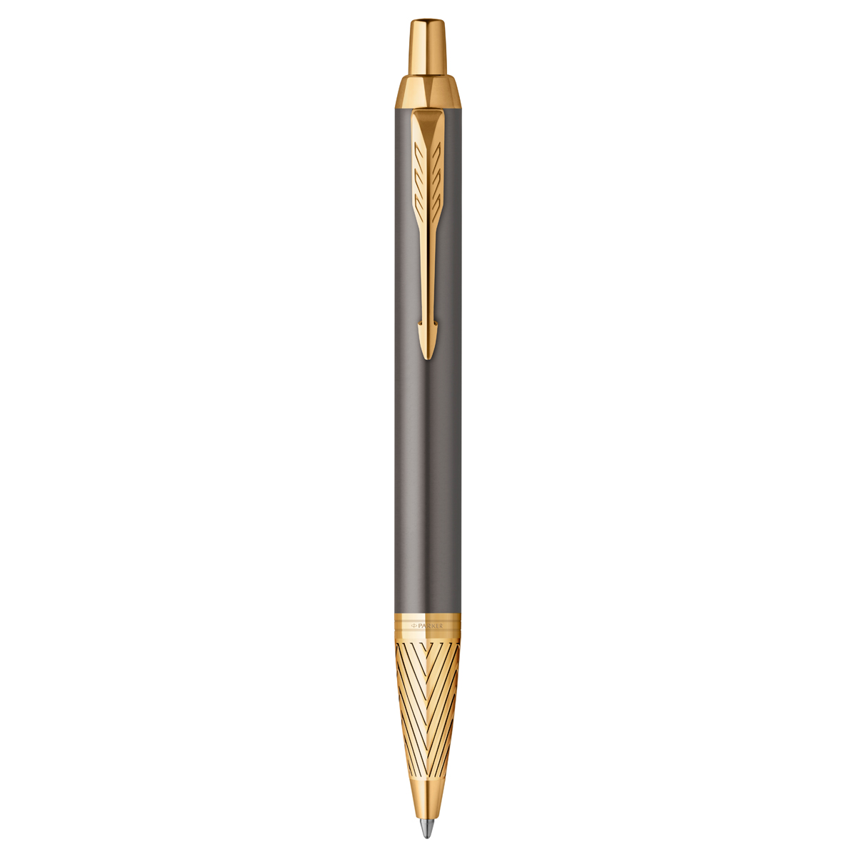 Ручка шариковая Parker "IM PRM ARROW GT" синяя, 1,0мм, кнопочн., подарочная упаковка - фото 1