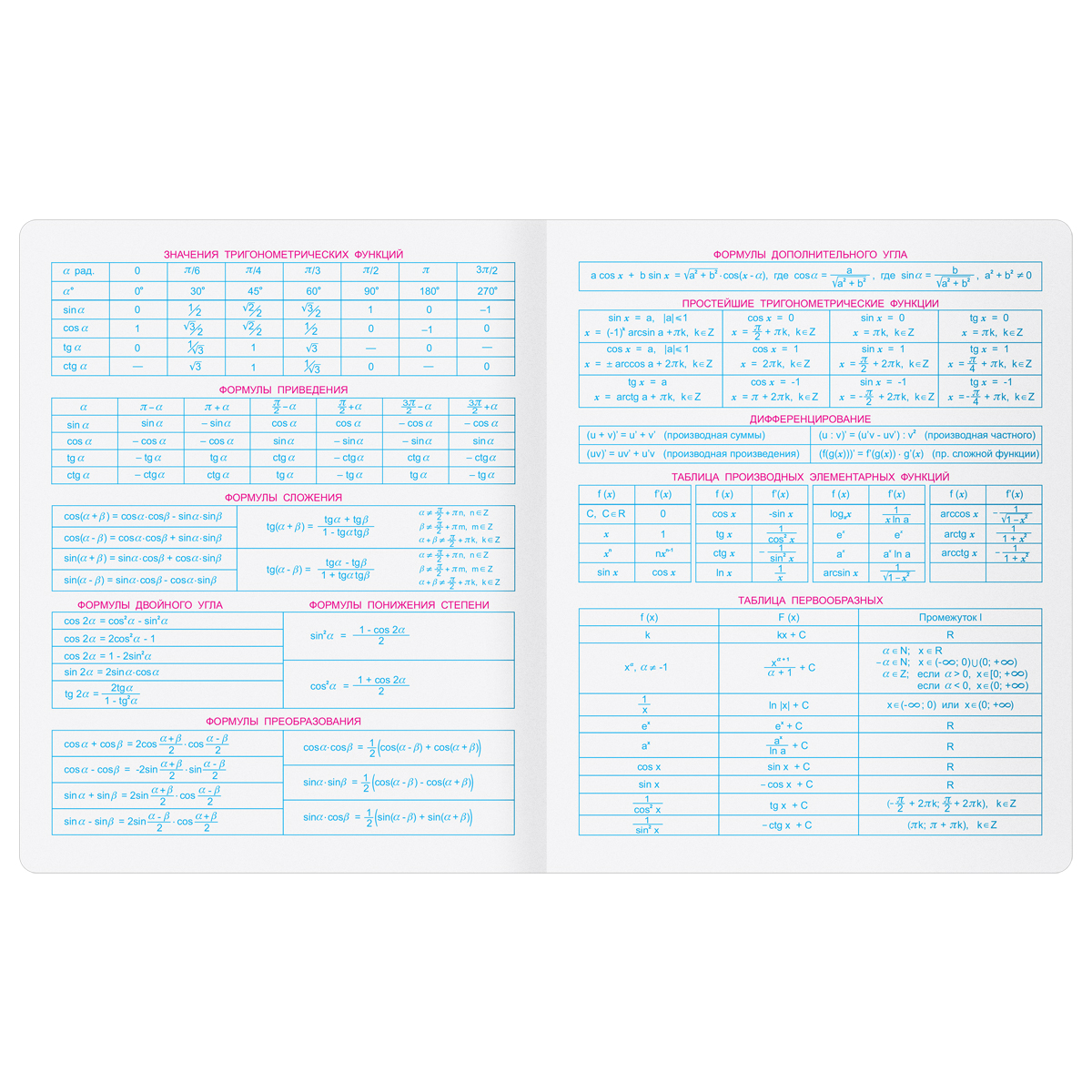Комплект (12 шт.) предметных тетрадей 48л. BG "Крафт", матовая ламинация - фото 7