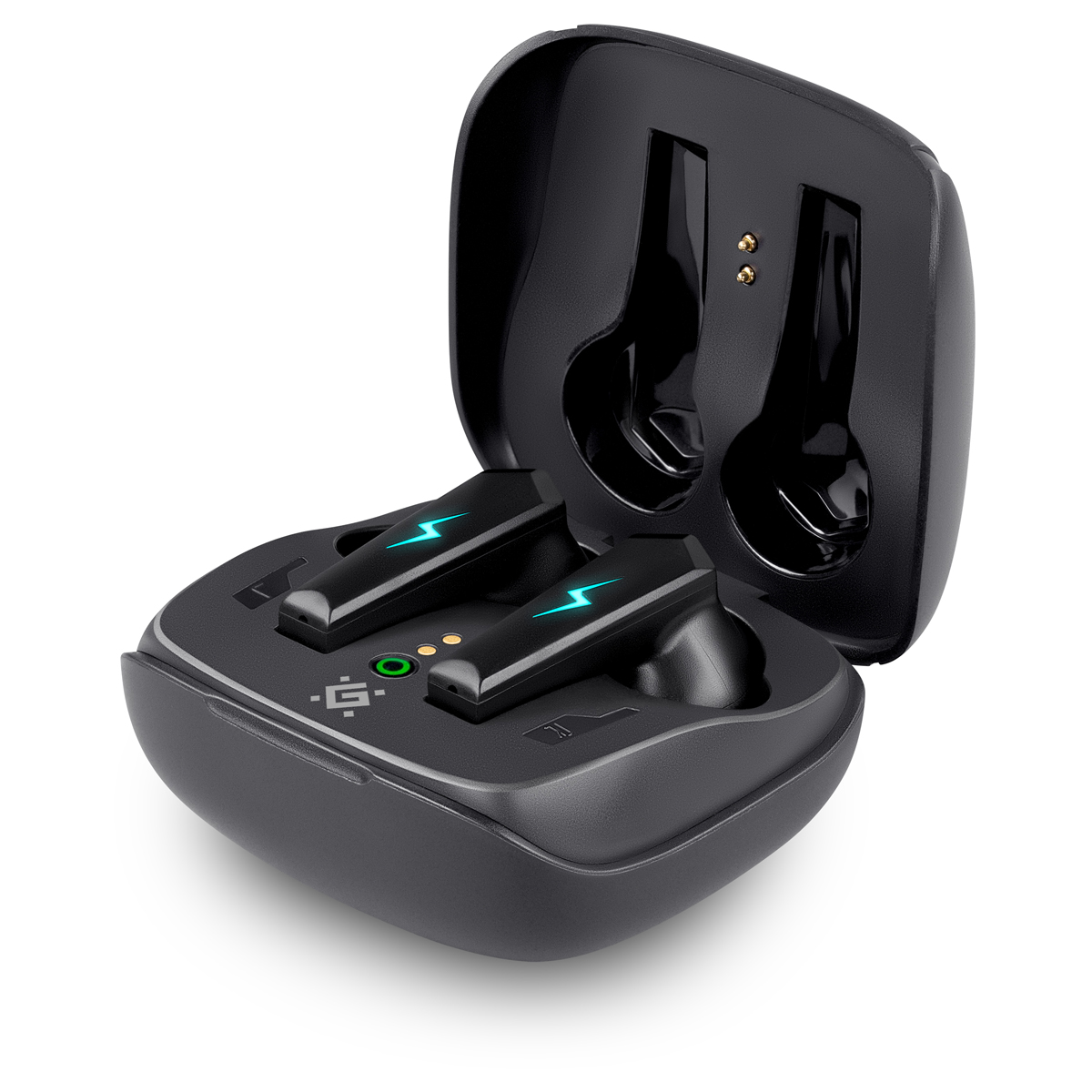 Наушники с микрофоном беспроводные Defender CyberDots 280, Bluetooth, разъем Type-C, черный - фото 8