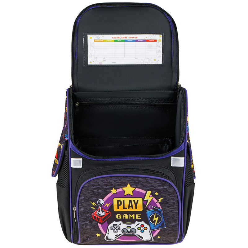 Ранец ArtSpace Junior "Play Game" 37*28*21см, 1 отделение, 3 кармана, анатомическая спинка - фото 5