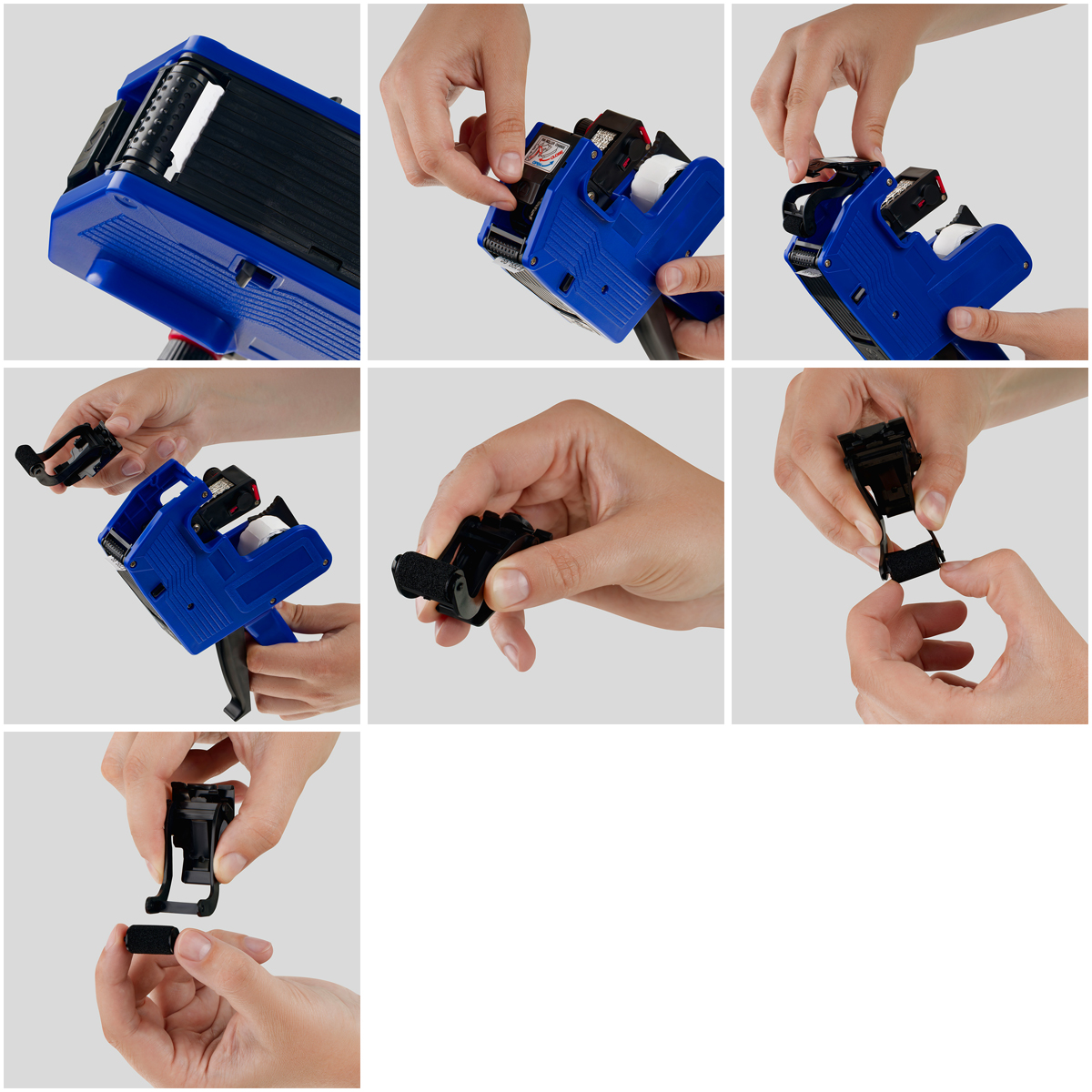 Этикет-пистолет OfficeSpace однострочный, волнистая лента, 8 символов, 22*12мм - фото 9