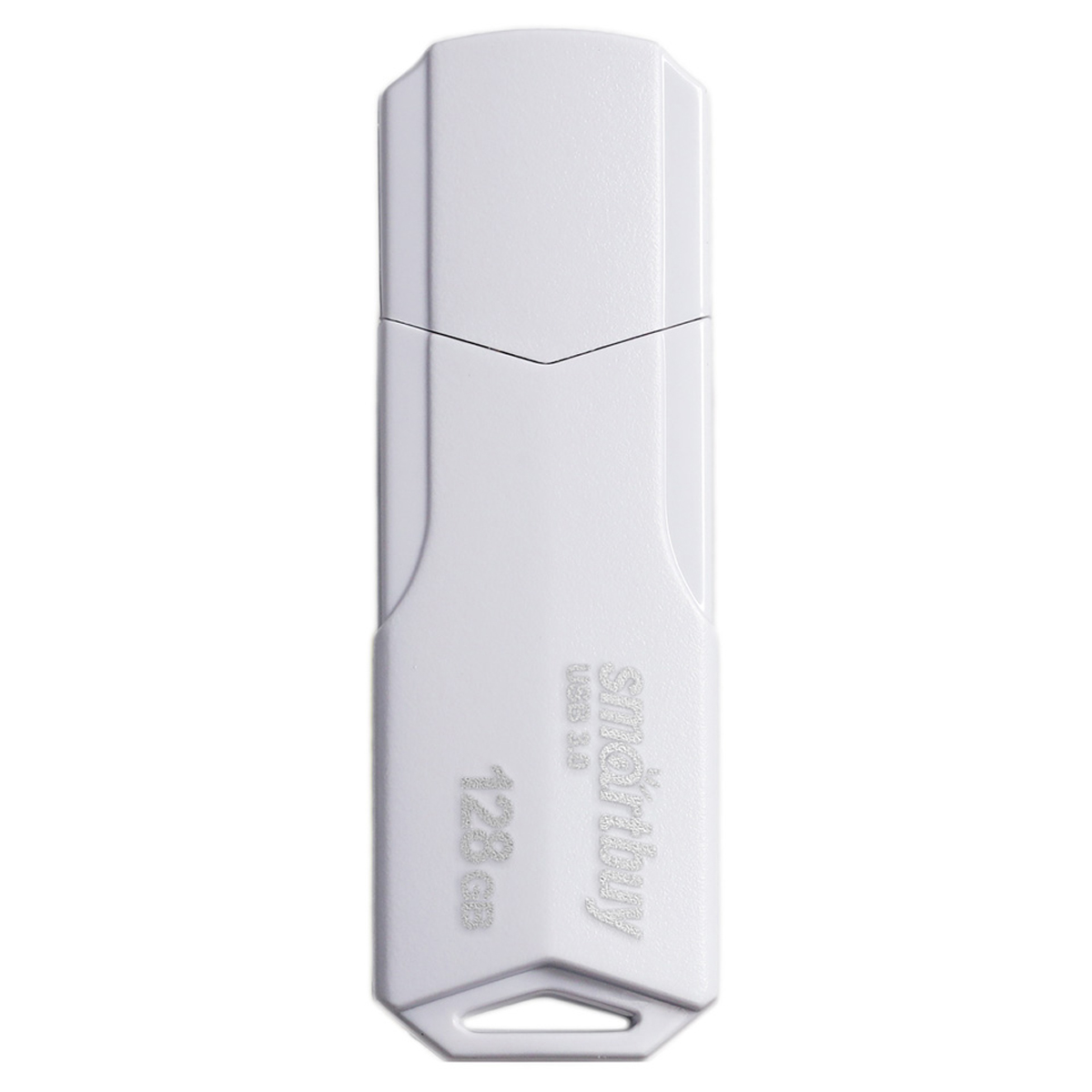 Память Smart Buy "Clue"  128GB, USB 3.0 Flash Drive, белый - фото 1