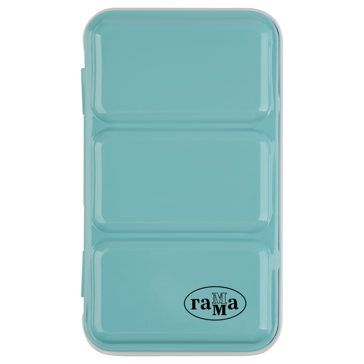 Акварель художественная Гамма "Студия", 12 цв., 2,6 мл , кювета, метал. Коробка - фото 1