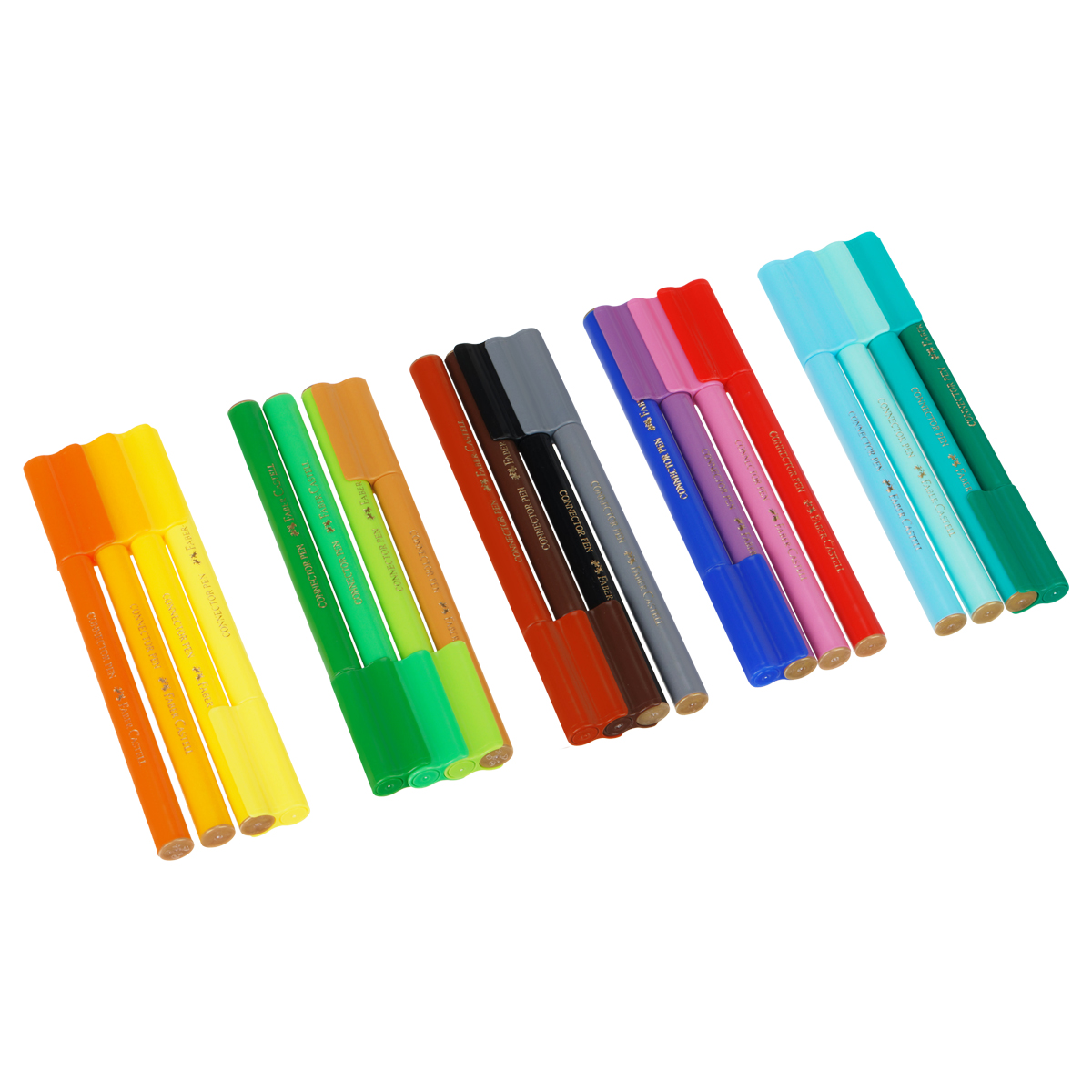 Набор для рисования Faber-Castell "Connector Dinosaur" 20 фломастеров - фото 6