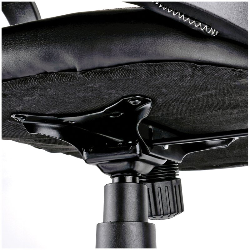 Кресло игровое Helmi HL-S02 "Virage", экокожа/ткань черная - фото 8