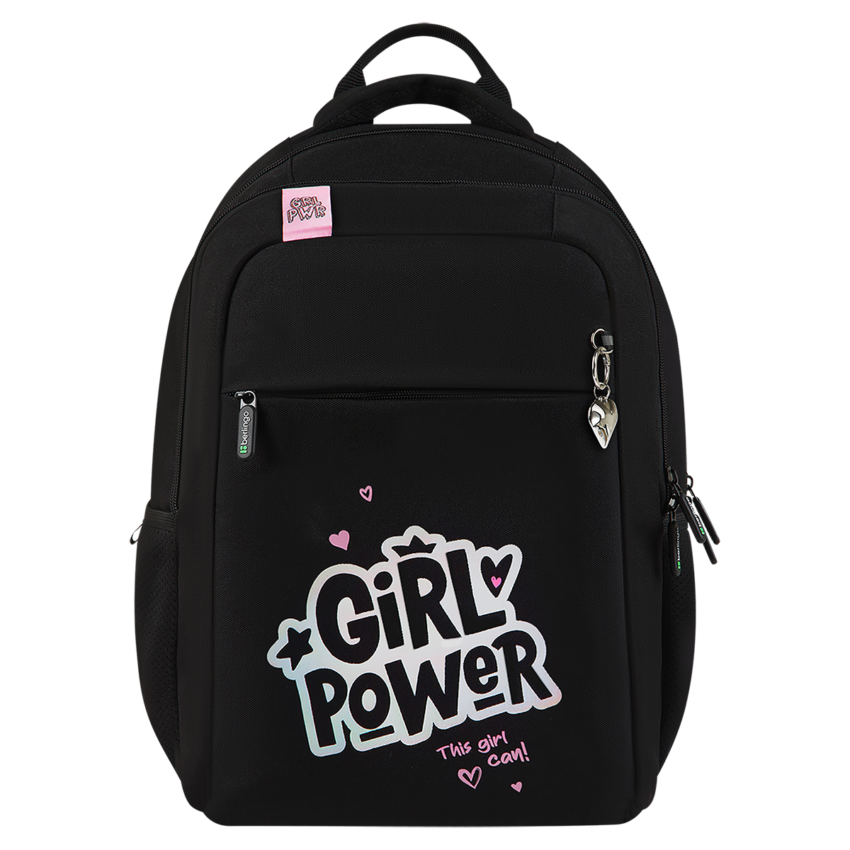 Рюкзак Berlingo ErgoStyle "Girl Power" 39,5*28*15см, 2 отделения, 3 кармана, эргономичная спинка - фото 1