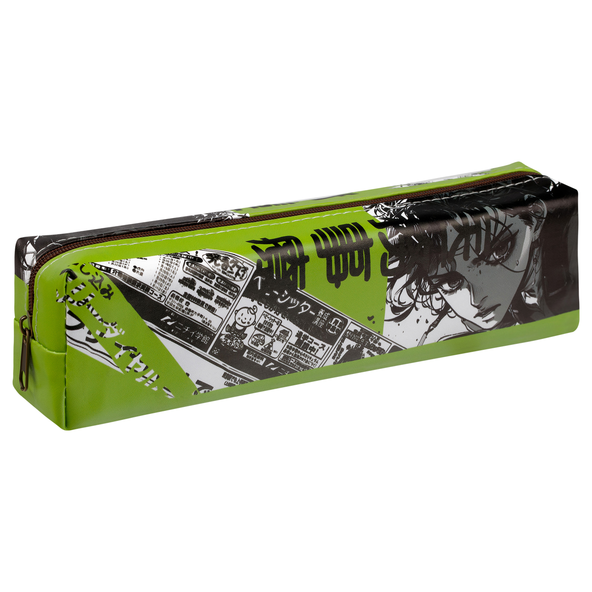 Пенал мягкий 200*55*40 MESHU "Strike", искусственная кожа - фото 1