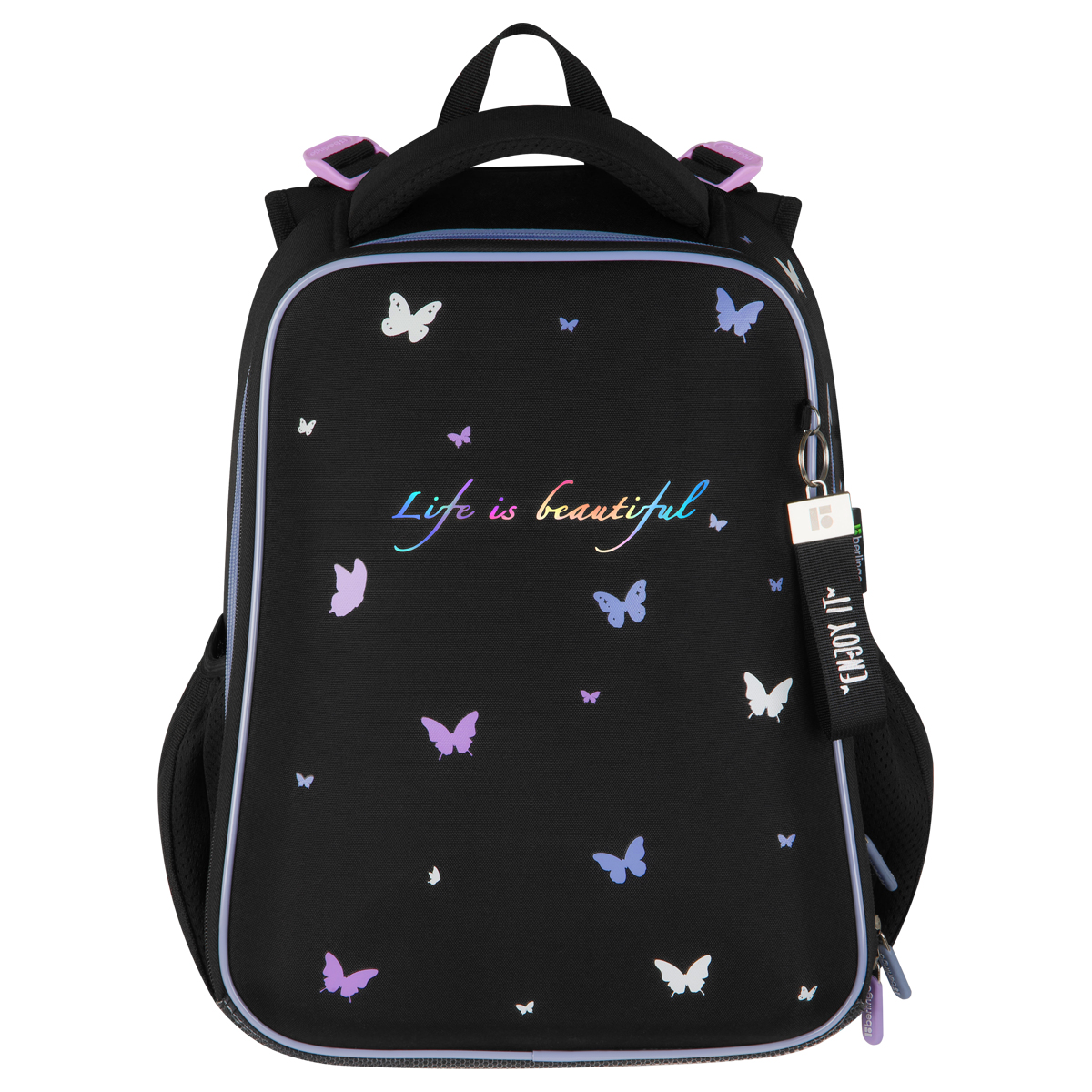 Ранец Berlingo Expert "Life is Beautiful" 38*29*16см, 2 отделения, 2 кармана, анатомическая спинка - фото 1