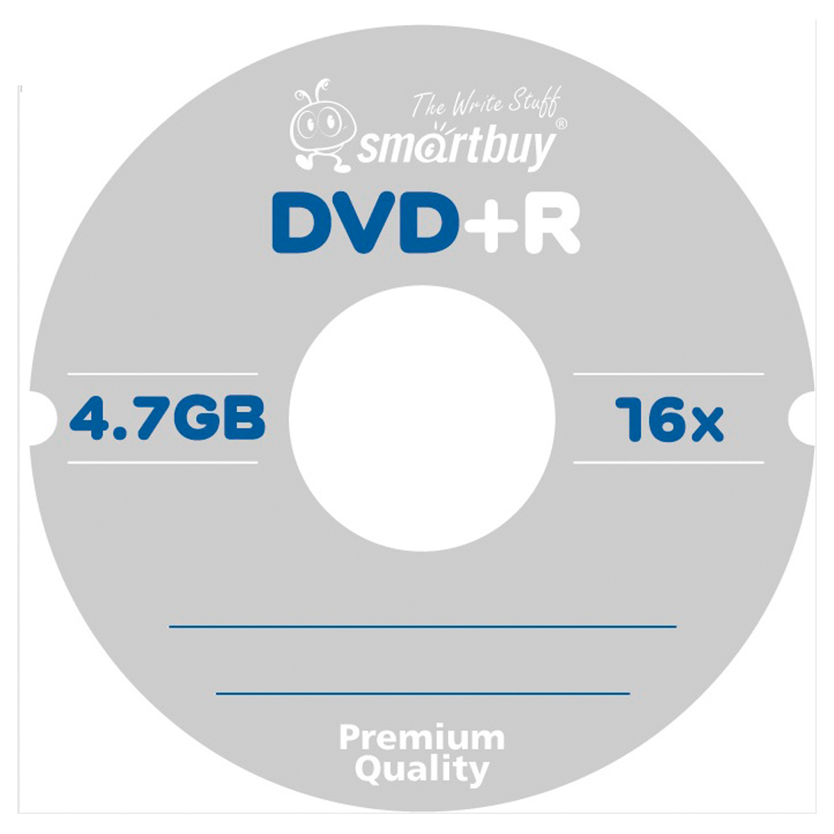 Диск DVD+R 4.7Gb Smart buy 16x Cake Box (50шт) - фото 1