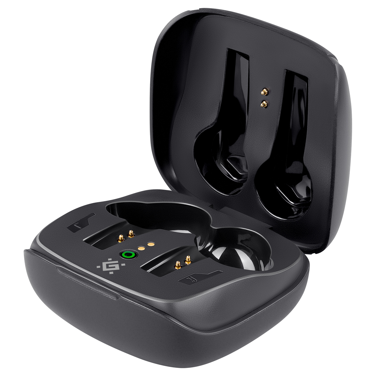 Наушники с микрофоном беспроводные Defender CyberDots 280, Bluetooth, разъем Type-C, черный - фото 3