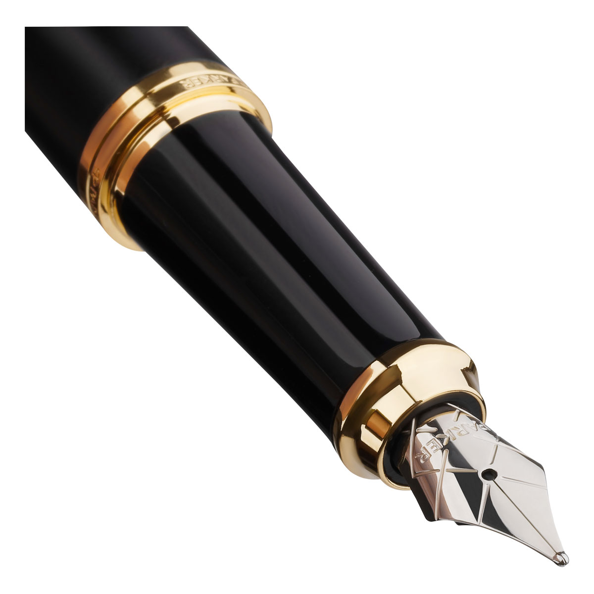 Набор Parker "Urban Duo": ручка шариковая Urban Black GT, синяя, 1,0мм + перьевая ручка Urban Black GT - фото 4