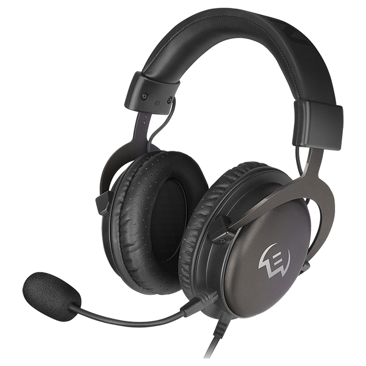 Наушники с микрофоном Sven AP-G999MV (с регулятором громкости), 2,2м, съемный микрофон, серый - фото 1