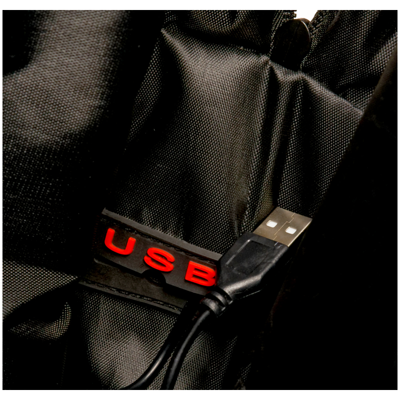 Рюкзак для ноутбука 16-17” ArtSpace Urban "Type-2", 44*28*11см, 1 отделение, 4 карм., USB разъем, уплотн. спинка - фото 6