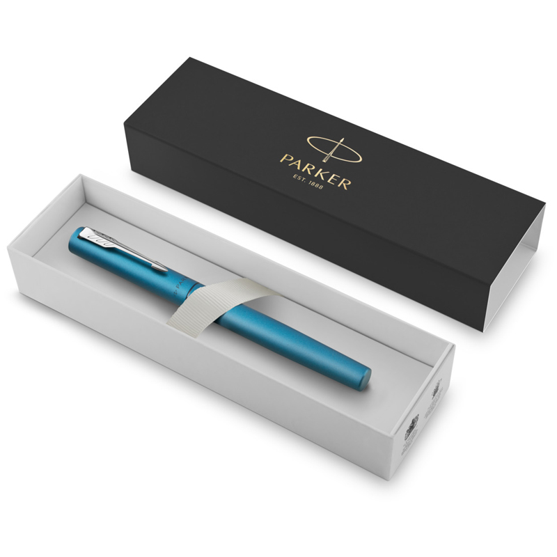 Ручка перьевая Parker "Vector XL Teal" синяя, 0,8мм, подарочная упаковка - фото 4