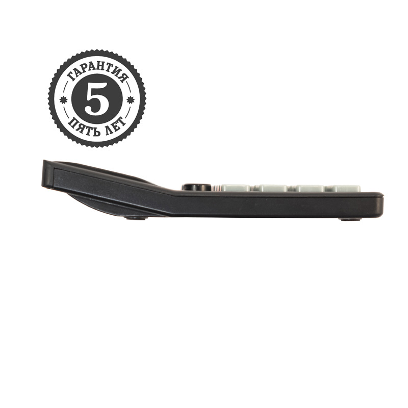 Калькулятор настольный Citizen SDC-812NR, 12 разрядов, двойное питание, 102*124*25мм, черный - фото 3