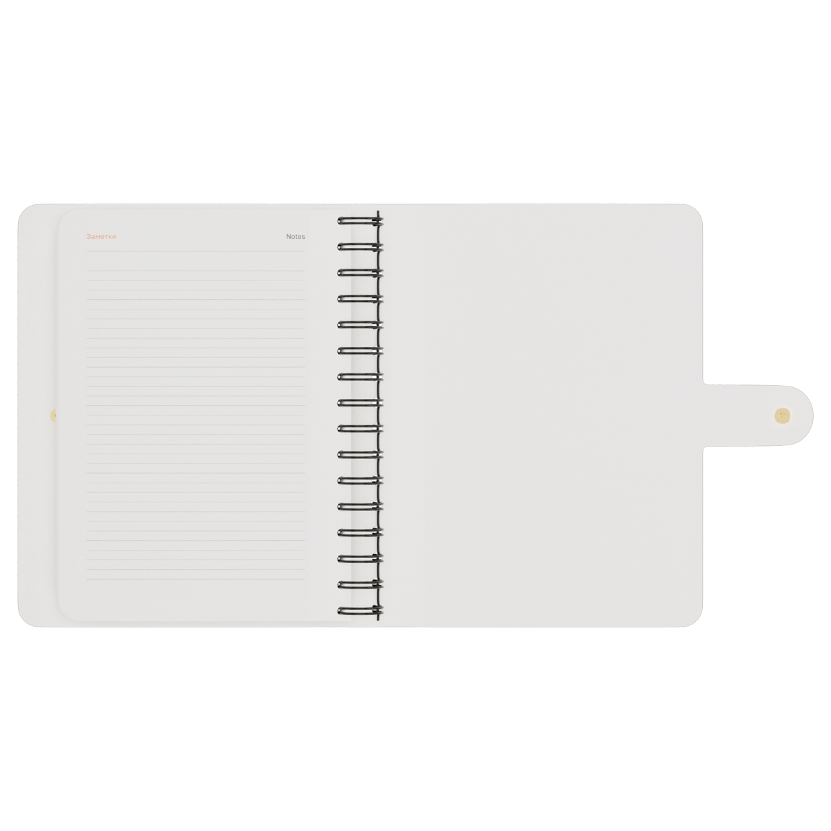 Ежедневник недатированный, А5, 136л., мягкий переплет, экокожа, BG "Embrace. Idyll", на гребне, подарочная  коробка, ручка в комплекте - фото 8