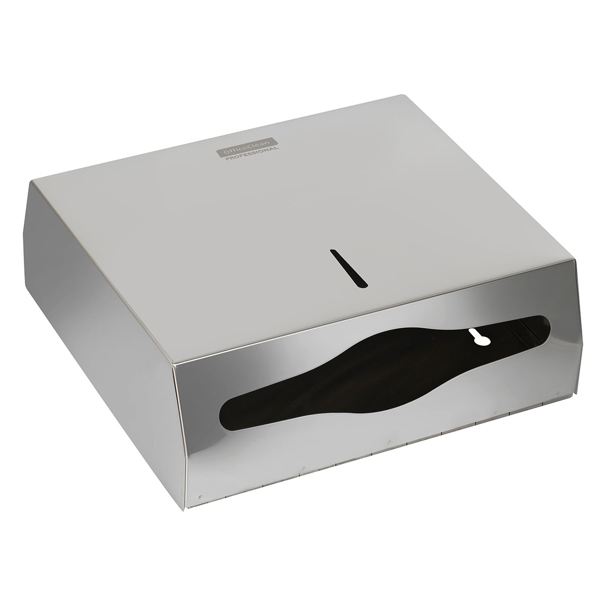 Диспенсер для полотенец листовых OfficeClean Professional (Z-сл.), нержавеющая сталь, глянцевое покрытие - фото 5