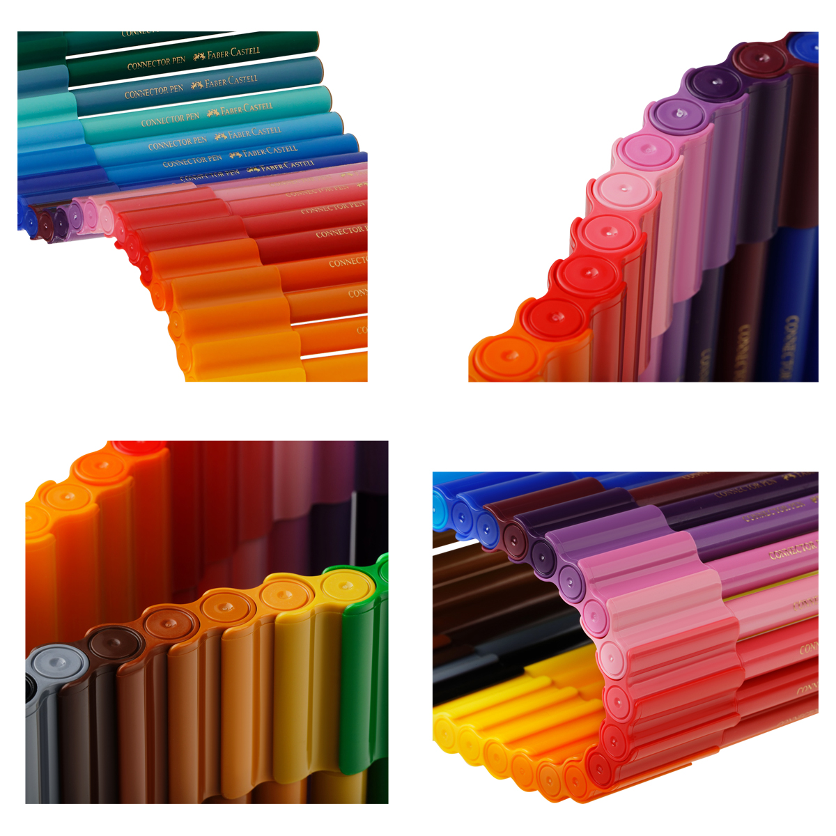 Набор для рисования Faber-Castell "Connector Unicorn" 33 фломастера - фото 9
