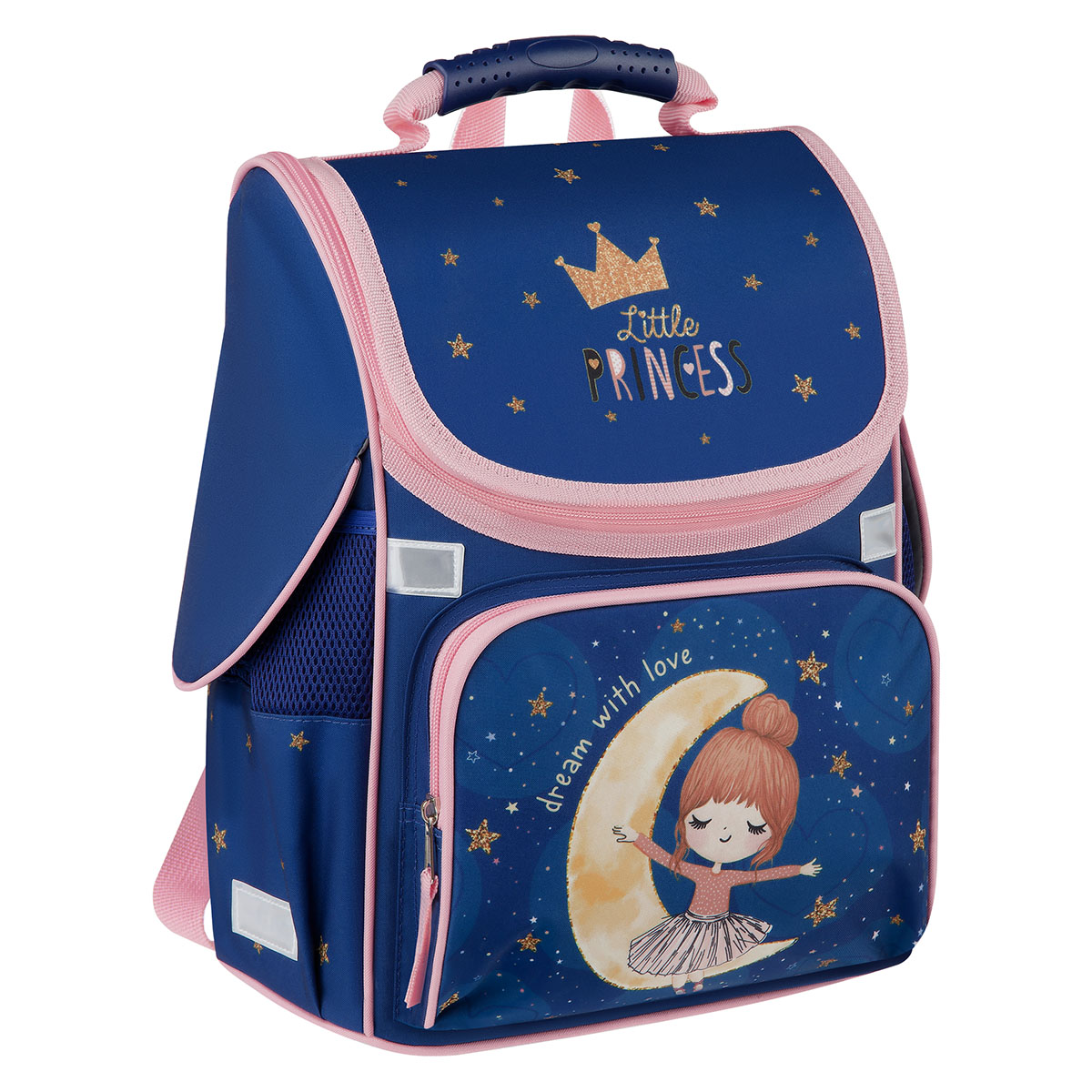 Ранец ArtSpace Junior "Princess" 37*28*21см, 1 отделение, 3 кармана, анатомическая спинка - фото 1