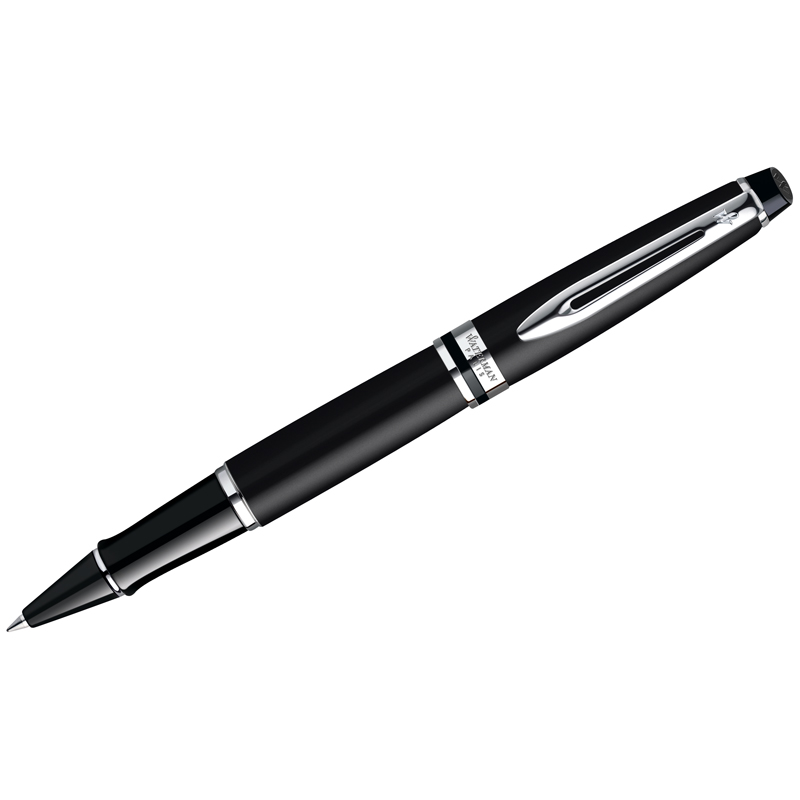 Ручка-роллер Waterman "Expert Matt Black PT" черная, 0,8мм, подарочная упаковка - фото 1
