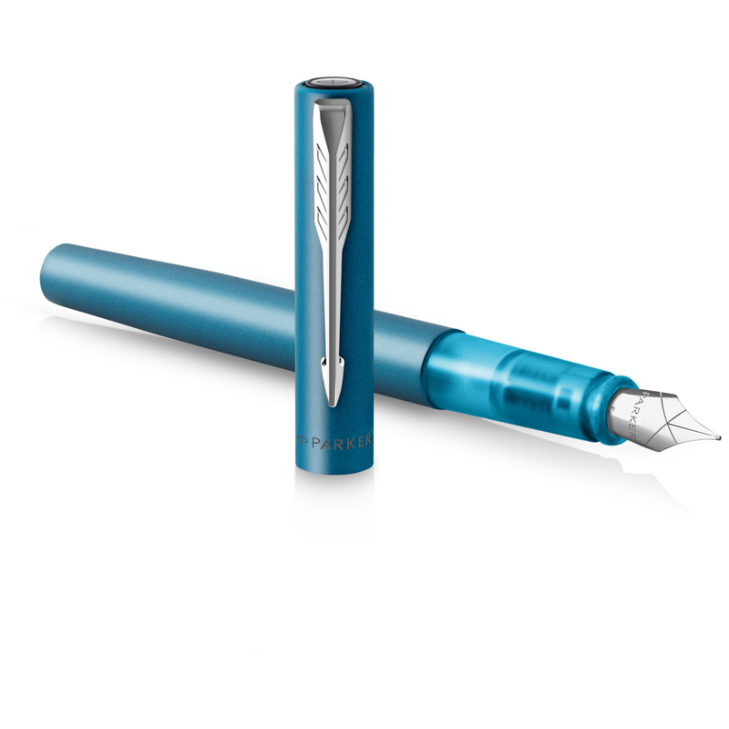 Ручка перьевая Parker "Vector XL Teal" синяя, 0,8мм, подарочная упаковка - фото 2