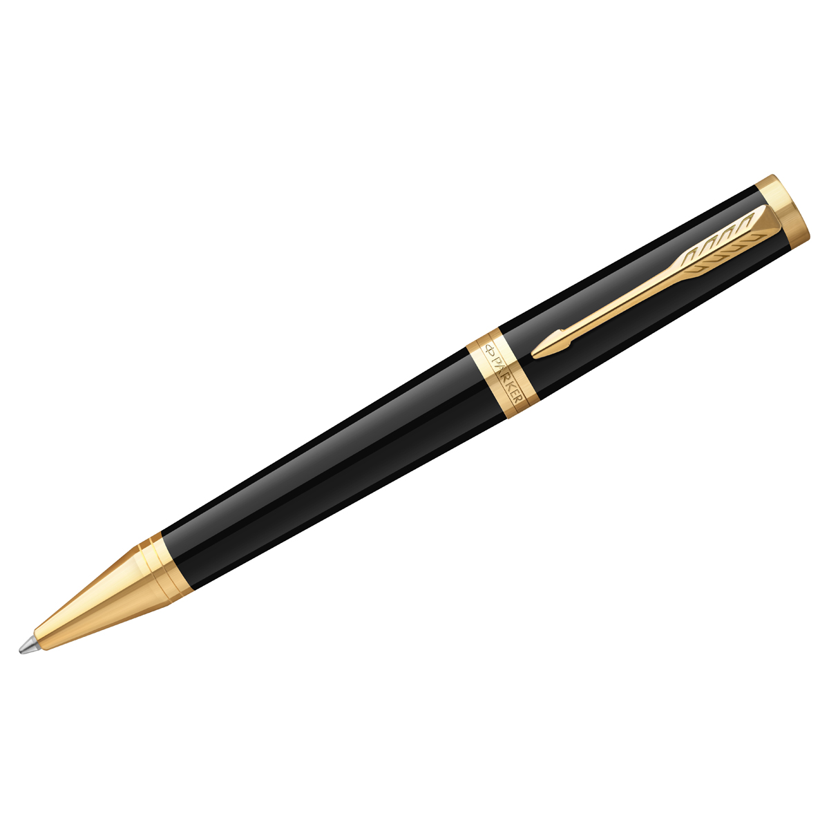 Ручка шариковая Parker "Ingenuity Black GT" черная, 1,0мм, подарочная упаковка - фото 1