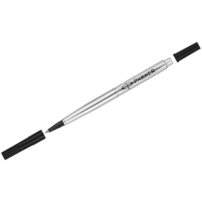 Стержень для роллера Parker "Refill Roller Ball" черный, 0,5мм, блистер - фото 1