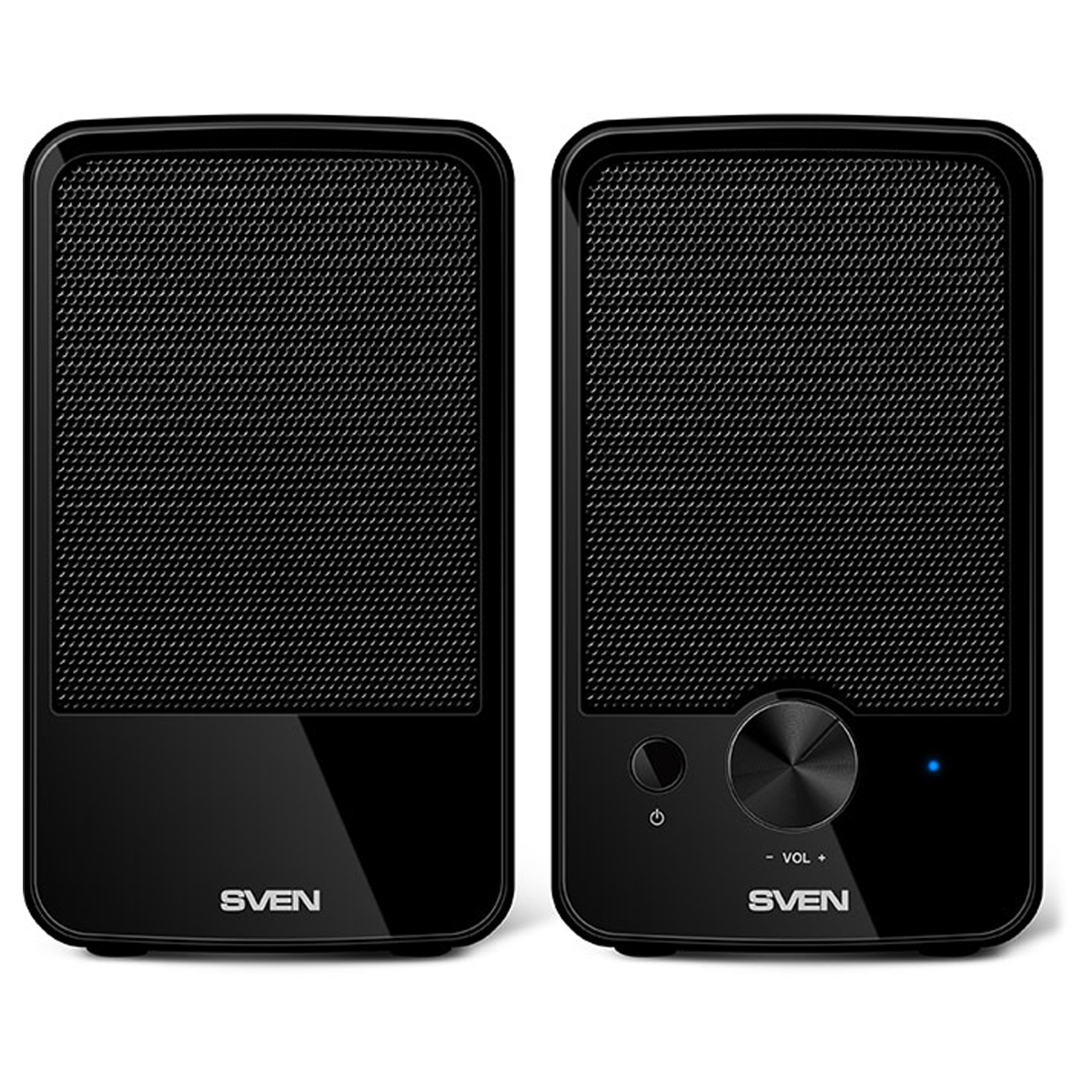 Колонки Sven 312, 2*2W, питание через USB, черный - фото 2
