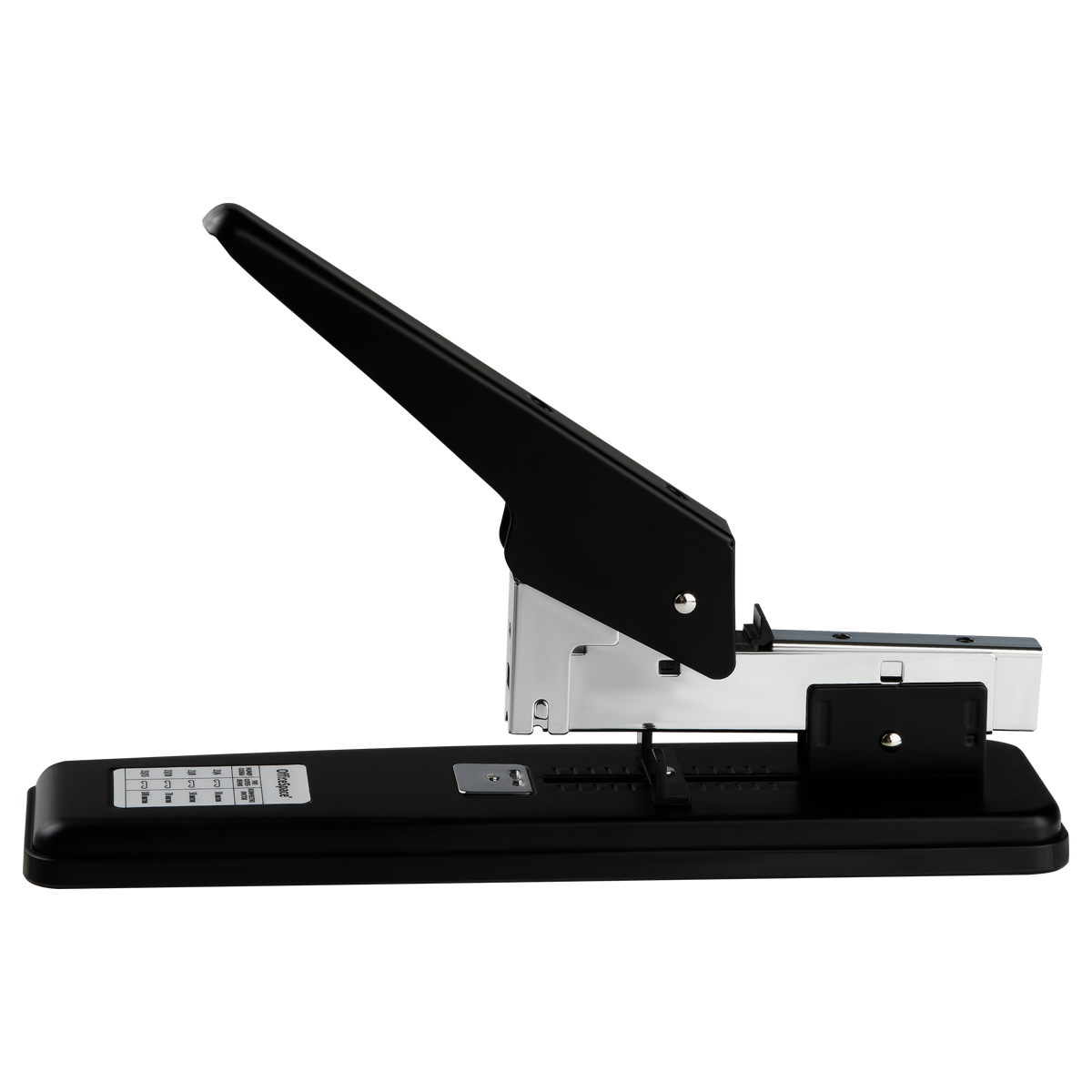 Степлер мощный №24/6-23/13 OfficeSpace "Heavy Duty" до 70л., металлический, черный - фото 3