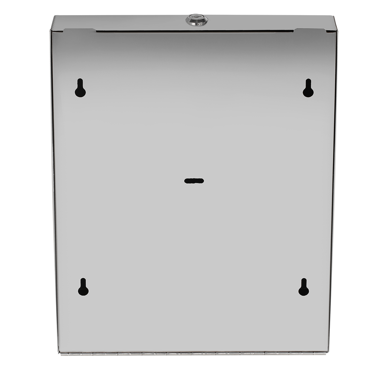 Диспенсер для полотенец листовых OfficeClean Professional (V-сл.), нержавеющая сталь, глянцевое покрытие - фото 6