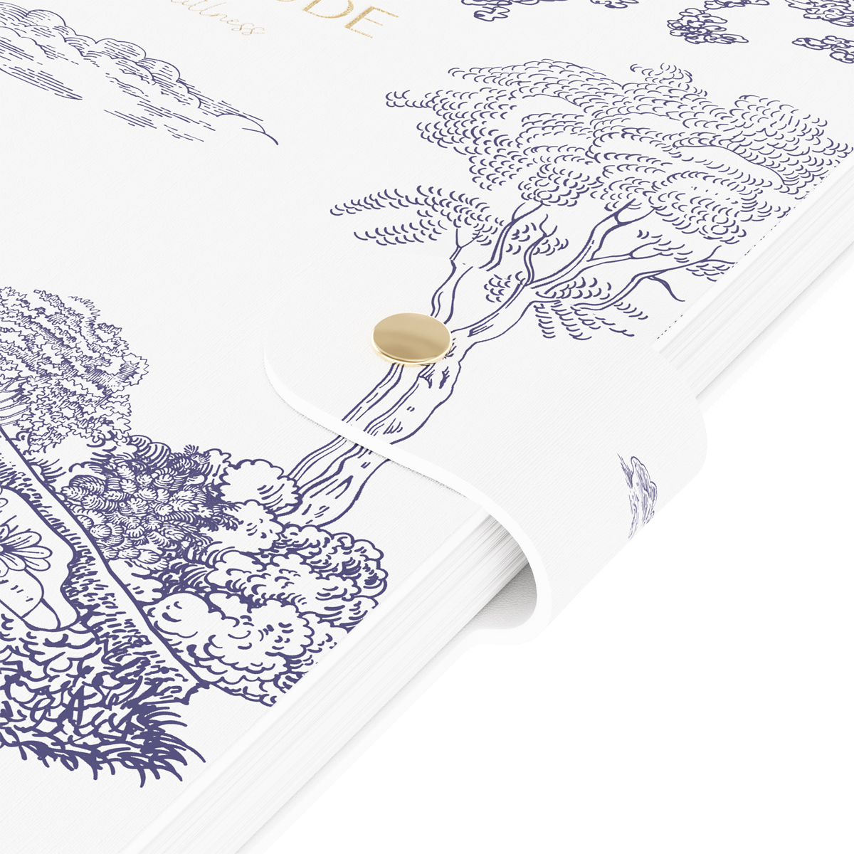 Ежедневник недатированный, А5, 136л., мягкий переплет, экокожа, BG "Embrace. Serenity", на гребне, подарочная  коробка, ручка в комплекте - фото 4