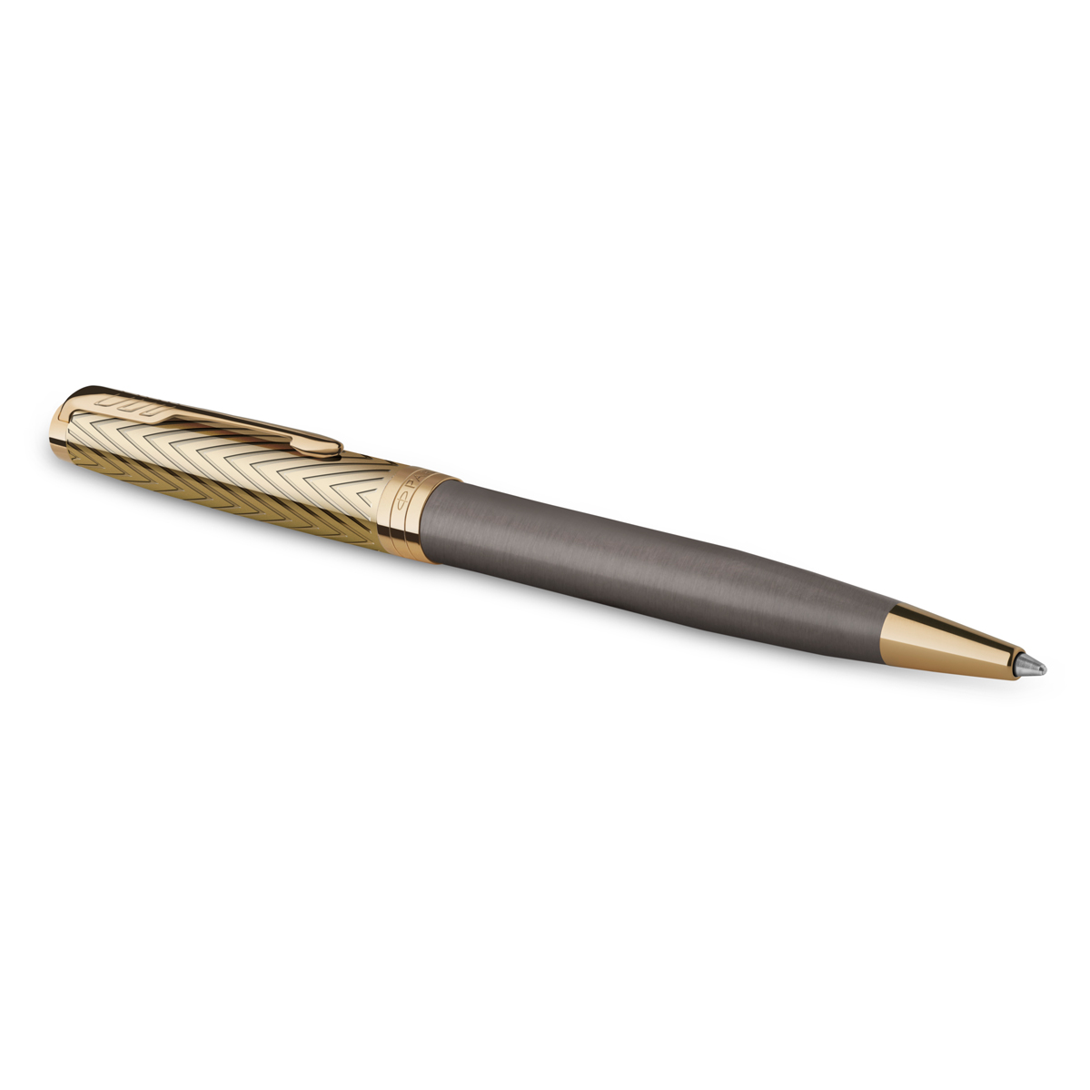 Ручка шариковая Parker "Sonnet ARROW GT" черная, 1,0мм, кнопочн., подарочная упаковка - фото 3
