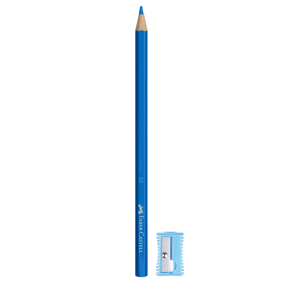 Карандаши цветные Faber-Castell "Замок", 24цв., шестигр., заточ.+6цв.+точилка, картон, европодвес - фото 3