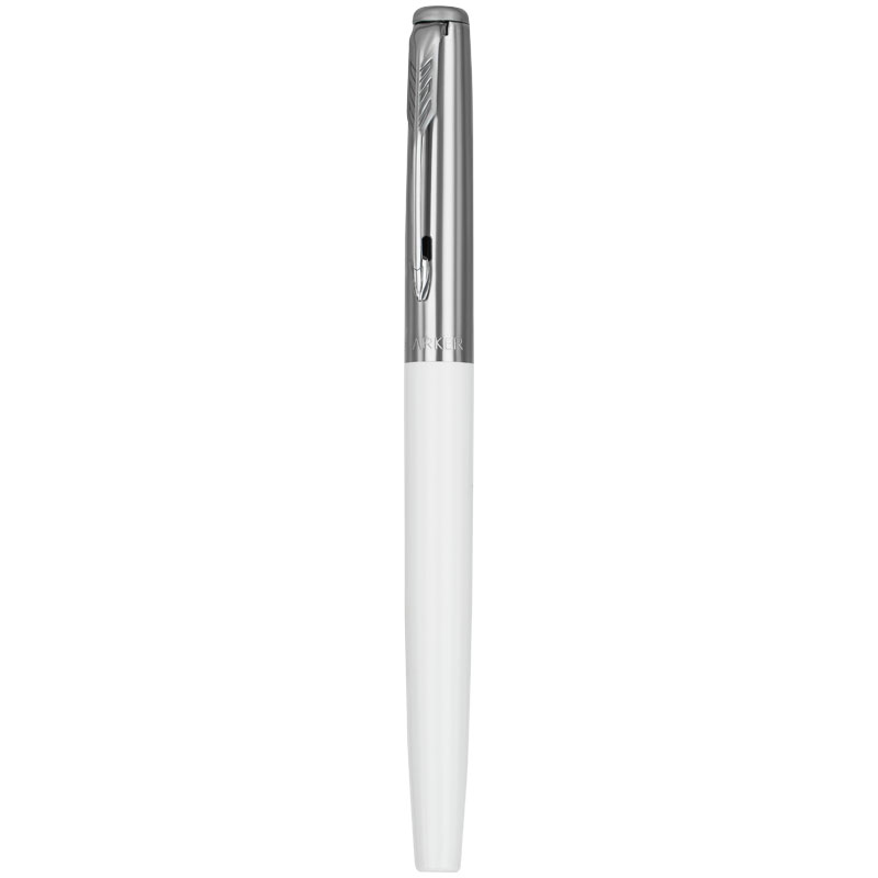 Ручка перьевая Parker "Jotter Originals White Chrome CT" синяя, 0,8мм, подарочная упаковка - фото 3